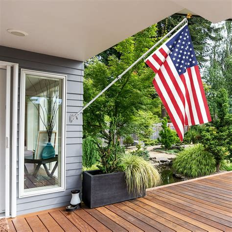 mounted flag poles for home